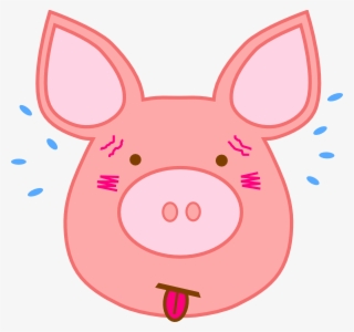 Small - Pig's Ear Cartoon