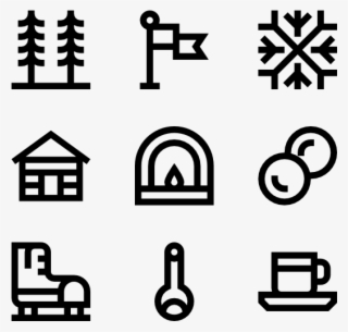 Skiing - Detailed Icon