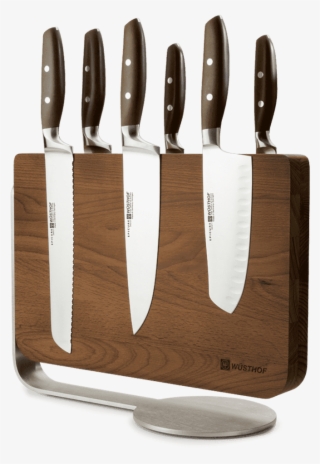 Wusthof Epicure Magnetic Wood Knife Block Set - Wusthof Magnetic Knife Block Set