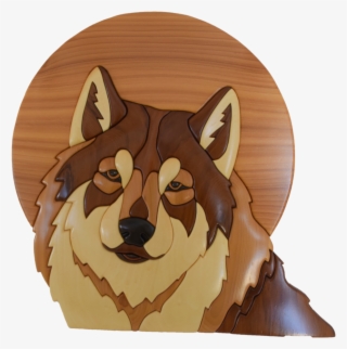 Wolf Intarsia Resized