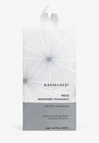 Karmameju Wardrobe Fragrance, Wood, 1 Piece - Construction Paper