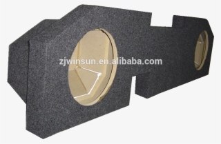 Carb 2 Certificate Mdf Double Empty Car Box Empty Speaker - Circle