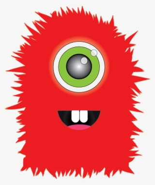 Monster Clipart Red - Monster Clipart Png Red