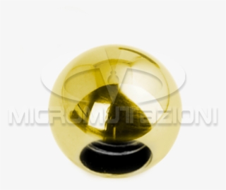 18k Gold Attachment Ball Balls & Attachments - Circle