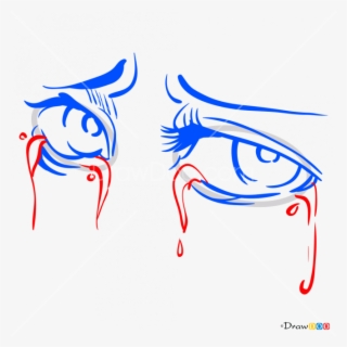 Crying Eyes Cartoon - Crying Eyes Drawing Cartoon