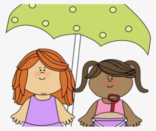 Sand Monster Clipart Girl - Kids Summer Clipart