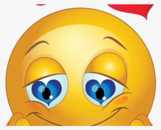 Emoji Face Clipart Eye Vector - Smiley Face Love Png
