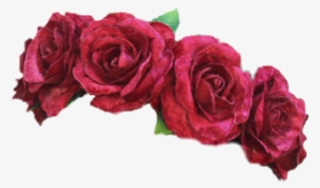 Flowercrown Red Flower Crown Png - Transparent Flower Crown Png Red
