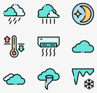 View Individual Icons Of Temperature Thermometer