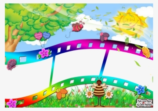 Imagens Molduras E Convites Jardim Encantado Pink Minnie - Paisajes Infantiles