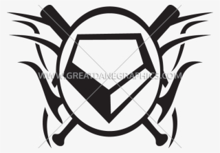 Tribal Home Plate - Emblem