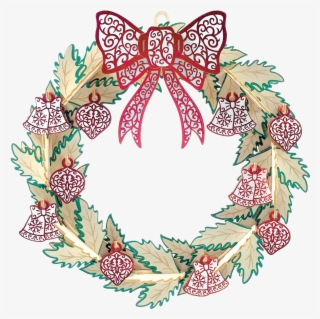 Top Selling 3d Wooden Seasonal Christmas Wreath For - Motif