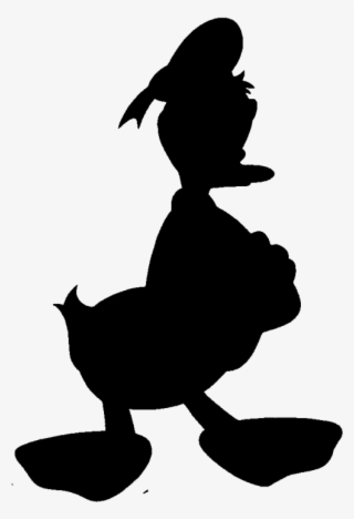 Donald Duck Silhouette Donald Duck Silhouette - Illustration