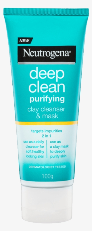 Deep Clean Clay Cleanser Mask New - Neutrogena Deep Clean Purifying Cooling Gel Scrub