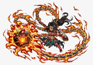 Pyro Flail Barbara - Brave Frontier Barbara Omni