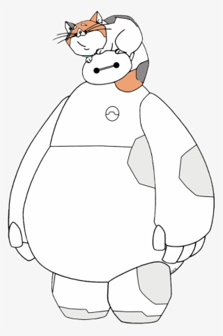 Waving Baymax, - Cartoon
