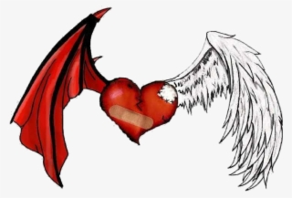 Report Abuse - Broken Heart With Wings