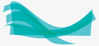 Blue Green Wave - Graphic Design