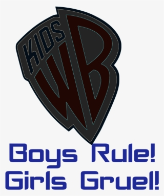 Kids Wb Boys Rule Girls Grule 2008 Logo - Emblem