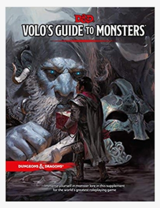 Dungeons & Dragons 5th Edition Volo's Guide To Monsters - Volo's Guide To Monsters Cover
