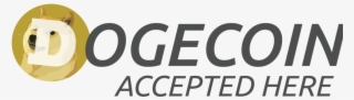 Accept Dogecoin Logo