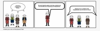 Declaration Of Independence - Cartoon