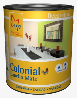 Colonial Caucho Mate Marca Venezolana De Pinturas - Venezolana De Pinturas