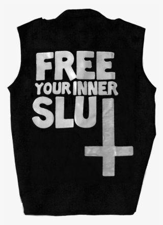 Free Your Inner Slut Patch Occult Satanic Belial Clothing - Satanic Whore Shirt