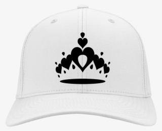 Pageant Girlie Embroidered Crown Baseball Cap - Baseball Cap