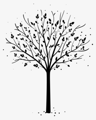 Transparent Tree Breastfeeding - Laubbaum Mit Wurzel Zeichnung