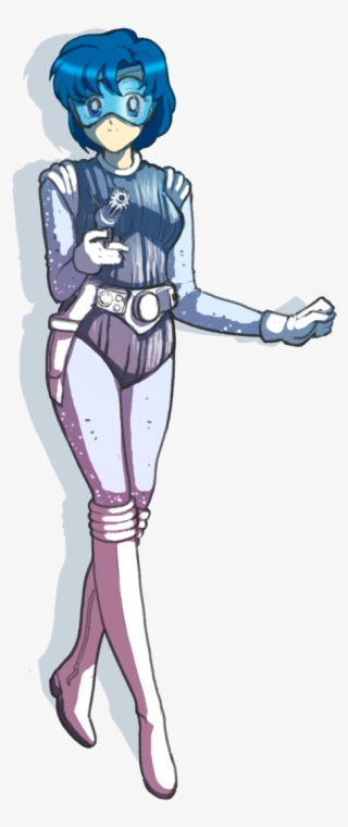 Sailor Mercury Style By - Cartoon