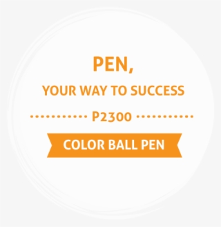 Pen Your Way Success - Circle