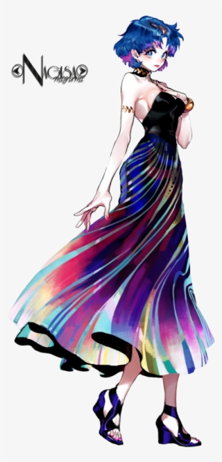 Render Ami Mizuno Sailor Mercury By Saberalma - Fanart De Sailor Moon Crystal