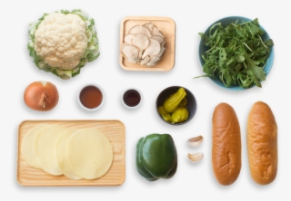 Cauliflower Cheesesteak Sandwiches With Warm Mushroom - Superfood