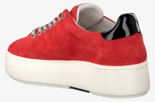 Red Nubikk Sneakers Elise Lace Perfo - Skate Shoe