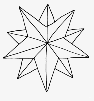Christmas Stars Coloring Pages 2 By Christopher - Christmas Star Colouring Sheet