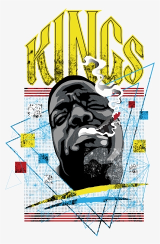 The Notorious Big Men's Printed Henley - Poster