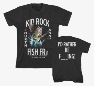 Kid Rock Jumping Bass T-shirt - Punk Tour Shirt
