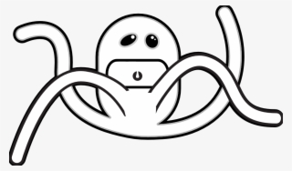 Monsters Black White Line Animal 999px 103 - Black And White Monsters Cartoon