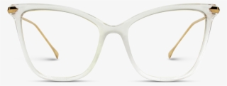 Transparent Cat Eye Glasses - Glasses