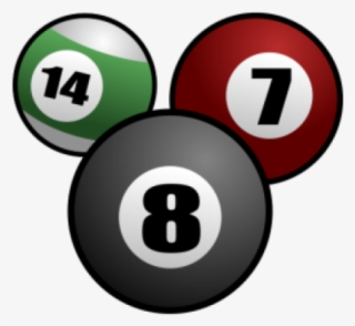 8 Ball Pool Clipart Real - Snooker Balls Clip Art