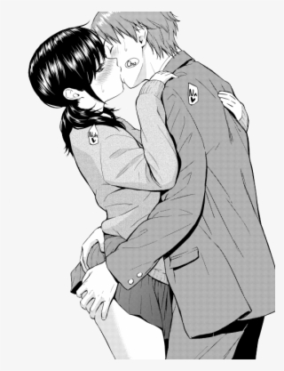 Pin By J K On Nn Pinterest - Anime Couple Kissing Transparent