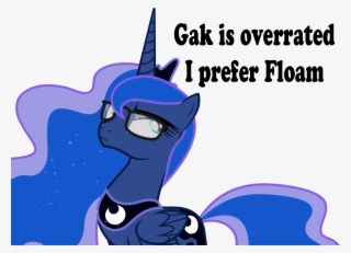 Floam, Gak, Glasses, Hipster, Princess Luna, Safe, - Cartoon