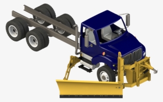 Hbw Fr Deployed Ground Trf - Toy Snow Plow Grader