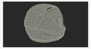 12 Black Full Face Helmet Royalty-free 3d Model - Sphere