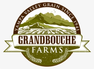 Grandbouche Farms Yampa Valley Grain Since Logo - Illustration