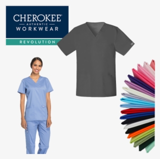 Cherokee Scrubs Womens Top