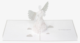 Christmas Angel Pop Up Greeting Card - Figurine