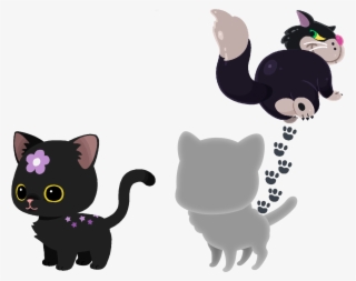 Black Flowerkit Balloon Lucifer Pet Part - Kingdom Hearts Union Χ[cross]