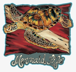 Decals - Mermaid Life - Hawksbill Sea Turtle